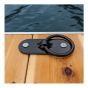 Mooring Ring – Steel – Black – 5.5" x 2"