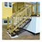 Stair Riser - 6 Steps - 52 1/2" - Black