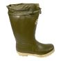 Bottes de pluie 14" isolées en caoutchouc, Prairie, vert, grandeur 8