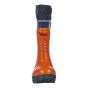 Bottes de sécurité, en caoutchouc, orange/noir, grandeur 10