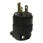 Grounding plug two pole