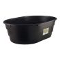 Duraflex Stock Tank for Livestock - Black - 150 gal - 62.75"L x 21.75"H x 41.5"P