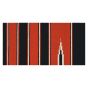 Tapis de selle Sierra Navajo, 30" x 60", rouge/blanc/noir, 30" x 60"