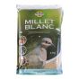 Millet blanc pour oiseaux sauvages, 2 kg