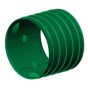 Manchon extérieur à drain, 6", vert