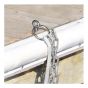 Mooring Ring With Lag – Stainless Steel - 2" diameter x 1/4" x 3 3/4"