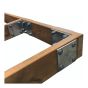 Inside Corner – Stainless Steel - 6" x 6" x 5" x 1/4"