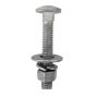 Nuts Bolts Kit – Galvanized - 3/8" x 2 1/2" – 8/pkg