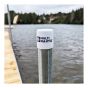 Safety Pile Cap – White- 1 11/16"