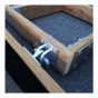 Hinge – Big T - 5" x 5" x 1/4" – Pin 3/4