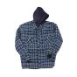 Chemise de flanelle avec capuchon