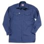 Chemise de travail à manche longue, bleu, grandeur X-grand