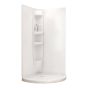 Mur de douche Olympia, 36" x 76", blanc