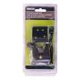 Self-adjusting gate latch - Black