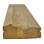 Brown Treated Wood Deck Rail