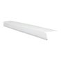 Solin de toit en aluminium, 2,5" x 10', blanc