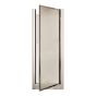 Douche Jasmin II, 29 3/4" x 32" x 73 3/8", acrylique, blanc et chrome