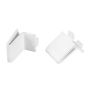 Pilaster Clips - White - 12/Pkg