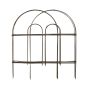 Decorative Garden Fence - Bronze - 8" X 18"