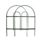 Decorative Garden Fence - Green - 8" X 18"