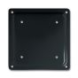 Fixplak 66 Anchor Plate - 6" x 6" - Black