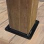 Fixplak 66 Anchor Plate - 6" x 6" - Black