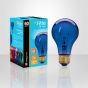 Ampoule fête, incandescente, A19, 60 W, bleu