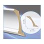 Crown Molding - Finesse White - 96"
