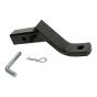 Trailer Ball Hitch - Black - 5000 lb - Chute 4"