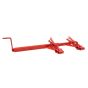 Pince pour maître-ligne, rouge, 1 @ 1 1/4"