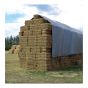 Hay Tarp - Silver/Black - 20' x 48'
