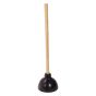 Débouchoir à ventouse, manche 18", 5 1/2"
