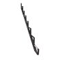 Stair Riser - 7 Steps - 60" - Black
