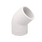 45° Elbow - 1" - White
