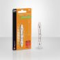 Ampoule halogène T3, double-contact, type J, clair