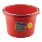 Fortiflex Multipurpose Bucket - Red - 7.5 L - 10" x 8"