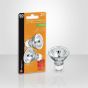 Ampoule halogène, MR16, blanc doux, 50 W, 2/pqt