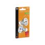 Ampoule halogène, MR16, blanc doux, 50 W, 2/pqt