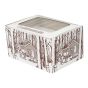 Lithographed box for 6 mini cones of 1 oz  - White - 6 cones - 25/Pkg