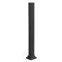 Railing Mount Post - Black - 3" x 37 1/2" x 3"