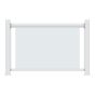 Legacy kit for glass railing - White - 48" x 42"