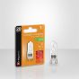 Ampoule halogène, T4 JCD, blanc doux,