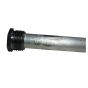 Anode en zinc et aluminium