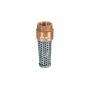 Clapet de pied, de luxe, laiton, 3/4" FNTP