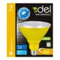 Ampoule DEL, PAR38, jaune, 7 W