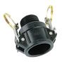 Adaptateur rapide partie B, partie b, 2"