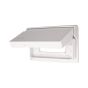 Waterproof GFCI socket cover - Horizontal - White