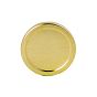 Tw Lids For Hexagonal And Round Jars - Gold - 63 mm