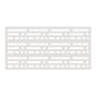 Morse Decorative Panel - 0.3" x 4' x 2' - White