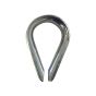 Standard wire rope thimbles - 1/4" - Pack of 10